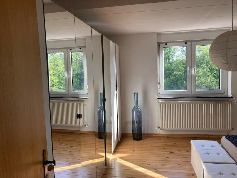 Sonnige Etagen-Wohnung, Alleinige Nutzung, Wasserbett Neunkirchen  Εξωτερικό φωτογραφία
